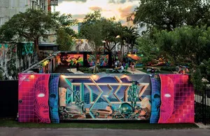 Wynwood Walls Photos: mural by Drik the Villain in Miami